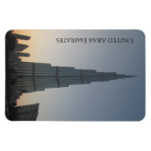 burj khalifa dusk magneet (Horizontaal)