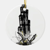 burj khalifa keramisch ornament (Voorkant)