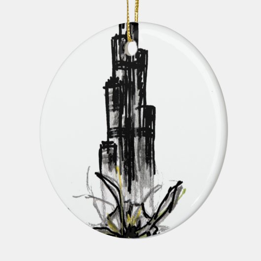 burj khalifa keramisch ornament (Links)