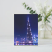 Burj Khalifa Landmark, Dubai; Briefkaart (Staand voorkant)