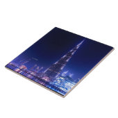 Burj Khalifa Landmark, Dubai Tegeltje (Zijkant)