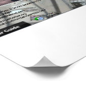 Burj Khalifa Pleiades Pattern 1 Poster (Hoek)