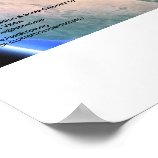 Burj Khalifa Pleiades Pattern 6 Poster (Hoek)