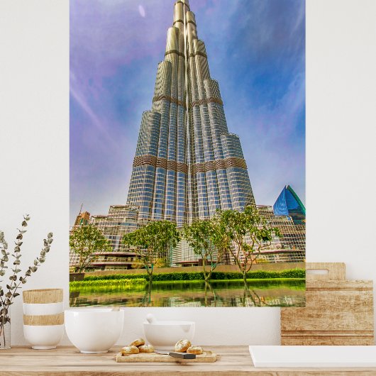 Burj Khalifa Poster (Keuken)