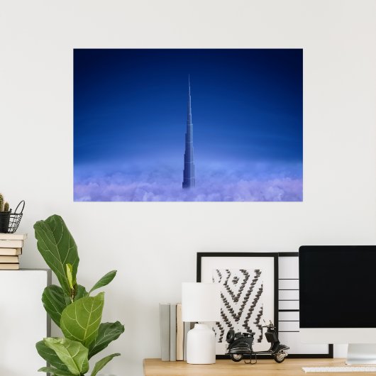 Burj Khalifa Poster (Thuiskantoor)