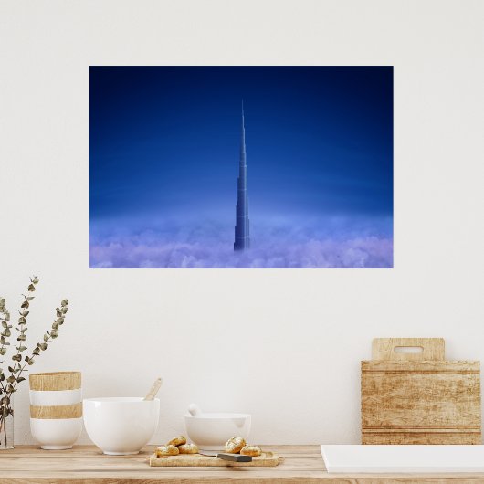 Burj Khalifa Poster (Keuken)