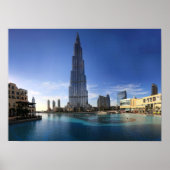 Burj Khalifa, Poster Dubai (Voorkant)