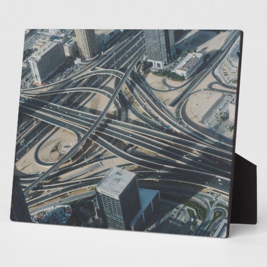 Burj Khalifa Road uitzicht, Dubai Fotoplaat (Zijkant)