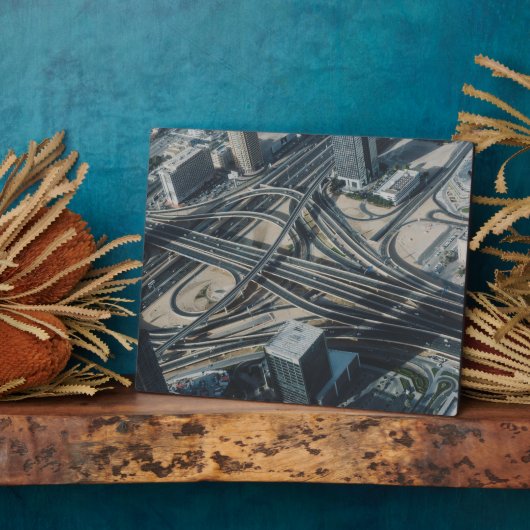 Burj Khalifa Road uitzicht, Dubai Fotoplaat (Zijkant)