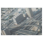 Burj Khalifa Road uitzicht, Dubai Stof (Fat Quarter)