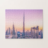 Burj Khalifa Sunset Jigzaag Puzzle Legpuzzel (Horizontaal)