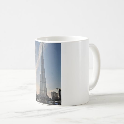 Burj Khalifa Tasse Koffiemok (Voorkant rechts)