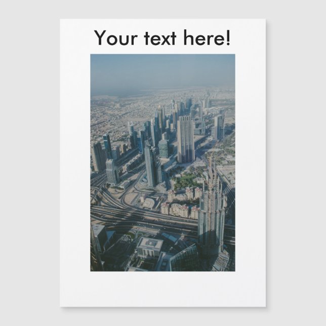 Burj Khalifa uitzicht, Dubai (Voorkant)