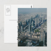 Burj Khalifa uitzicht, Dubai Briefkaart (Voorkant / Achterkant)