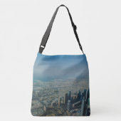 Burj Khalifa uitzicht, Dubai Crossbody Tas (Achterkant)
