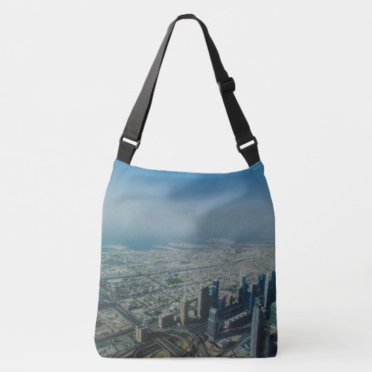 Burj Khalifa uitzicht, Dubai Crossbody Tas (Voorkant)