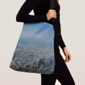 Burj Khalifa uitzicht, Dubai Crossbody Tas (Dichtbij)