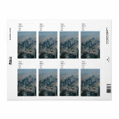 Burj Khalifa uitzicht, Dubai Etiket (Full Sheet)