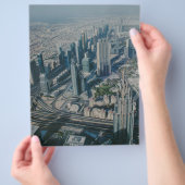 Burj Khalifa uitzicht, Dubai Flyer (Hand)
