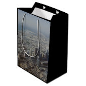 Burj Khalifa uitzicht, Dubai Medium Cadeauzakje (Achterkant Gekanteld)