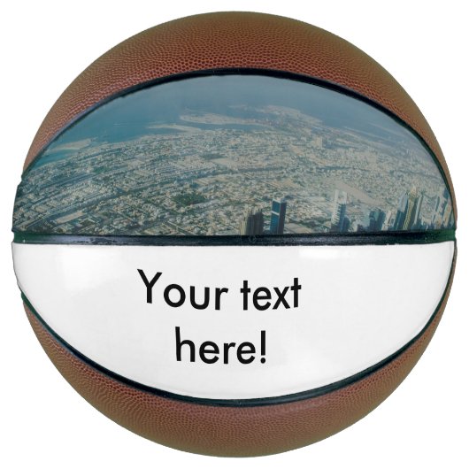 Burj Khalifa uitzicht, Dubai Mini Basketbal (Voorkant)