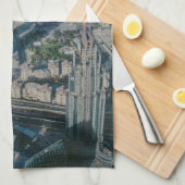 Burj Khalifa uitzicht, Dubai Theedoek (Quarter Fold)