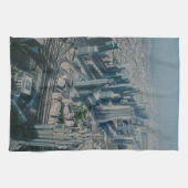 Burj Khalifa uitzicht, Dubai Theedoek (Horizontaal)