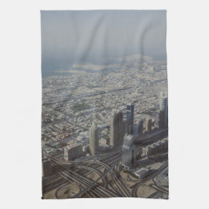 Burj Khalifa uitzicht, Dubai Theedoek