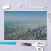 Burj Khalifa uitzicht, Dubai Tissuepapier (Craft)