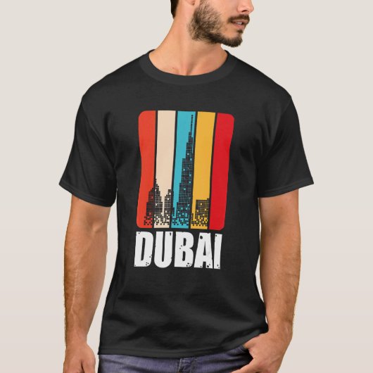 Burj Khalifa van Dubai in Verenigde Arabische Emir T-shirt (Voorkant)