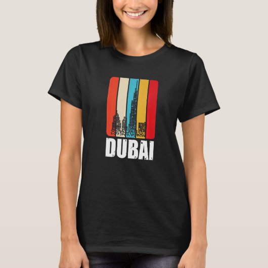 Burj Khalifa van Dubai in Verenigde Arabische Emir T-shirt (Voorkant)