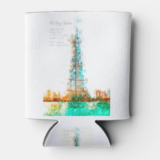 BurjKhalifa Aquarell Blikjeskoeler
