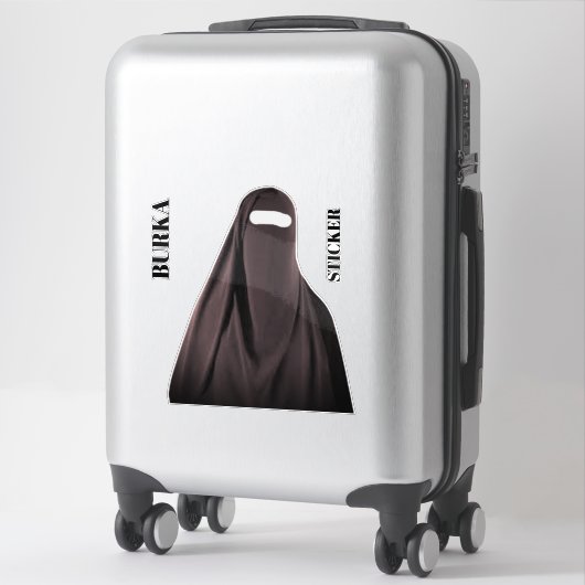 BURKA STICKER (Koffer)