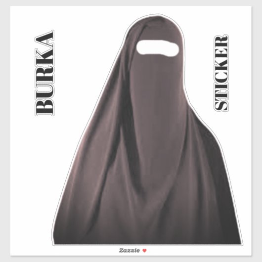 BURKA STICKER (Vel)