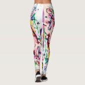 Burkay Electric Galaxy ArtLeggings Leggings (Achterkant)