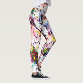 Burkay Electric Galaxy ArtLeggings Leggings (Rechts)