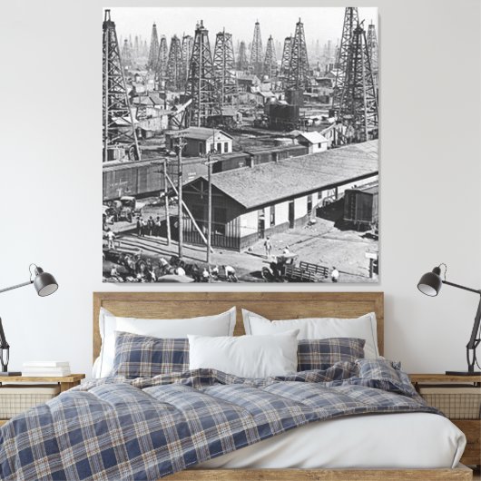 Burkburnett Canvas Afdruk (Insitu (Slaapkamer))