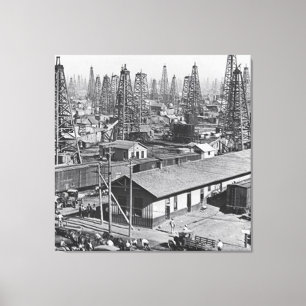 Burkburnett Canvas Afdruk