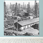 Burkburnett Canvas Afdruk (Insitu (Houten vloer))