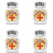 Burke Crest Iers Vertaling & Betekenis (x4)
