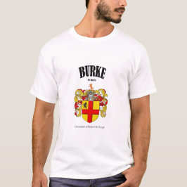 BURKE Crest vertaling & Betekenis T-Shirt