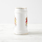 Burke Family Crest Bierpul (Center)