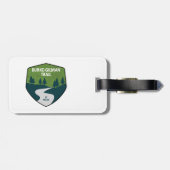 Burke-Gilman Trail Bagagelabel (Achterkant horizontaal)