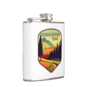 Burke-Gilman Trail Kleuren Heupfles (Rechts)