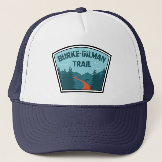 Burke-Gilman Trail Trucker Pet (Voorkant)