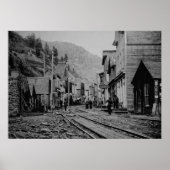 BURKE IDAHO GHOST TOWN POSTER (Voorkant)