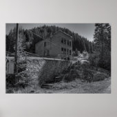 BURKE IDAHO - MIJNHOST TOWN POSTER (Voorkant)