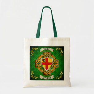Burke Irish Shield & Celtic Cross Persoonlijk Tote Bag