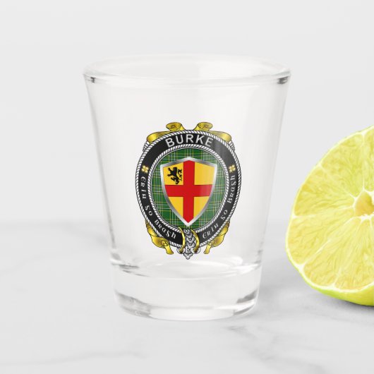 Burke Irish Shot Glass Glas (Voorkant)