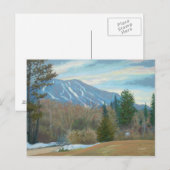 Burke Mountain in East Burke Vermont Briefkaart (Voorkant / Achterkant)
